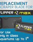 Flipper MAX Stainless Steel Replacement Blades 2 Pack