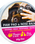 Natural Dog Paw Balm Dog Paw Protection for Hot Pavement Dog Paw Wax