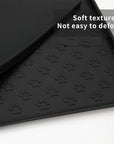 Non-Slip Waterproof Pet Food Mat Silicone Pet Food Drinking Mat