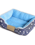 Non-slip Pet Dog Bed Soft Comfortable Pet Sofa Winter Warm Cat House