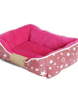 Non-slip Pet Dog Bed Soft Comfortable Pet Sofa Winter Warm Cat House