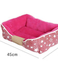 Non-slip Pet Dog Bed Soft Comfortable Pet Sofa Winter Warm Cat House