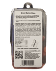 Back of the Ocean Nutrition - Seaweed Select - Green Marine Algae 30g package, intended for herbivorous fish. Features nutritional details, feeding guidelines, and a QR code. Clearly states Not for Human Consumption with an expiration date of 08/02/26.