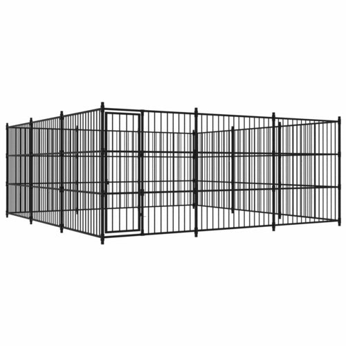 Outdoor Dog Kennel 59.1&quot;x39.4&quot;x59.1&quot;