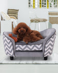 PawHut Pet Soft Warm Sofa Elevated Dog Puppy Sleeping Bed Bed Raised