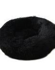 Pet Dog Bed Comfortable Donut Cuddler Round Dog Kennel Ultra Soft