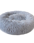 Pet Dog Bed Comfortable Donut Cuddler Round Dog Kennel Ultra Soft