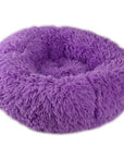 Pet Dog Bed Comfortable Donut Cuddler Round Dog Kennel Ultra Soft