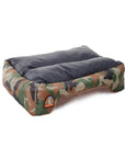 Pet Dog Bed Military Style Camouflage Kennel Washable House Warm Mat