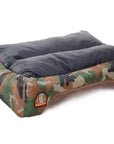 Pet Dog Bed Military Style Camouflage Kennel Washable House Warm Mat