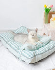 Pet Dog Bed Soft Lounger Pet Bed House for Dogs Cats Cozy Sleeping