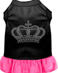 Pet Dog & Cat Dress Rhinestone, "Crown"