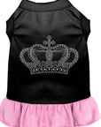 Pet Dog & Cat Dress Rhinestone, "Crown"