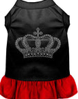 Pet Dog & Cat Dress Rhinestone, "Crown"