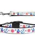 Pet Dog & Cat Nylon Collar or Leash, "Anchors Away"