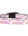 Pet Dog & Cat Nylon Collar or Leash, "Daddy's Angel"