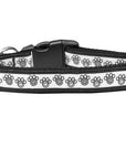 Pet Dog & Cat Nylon Collar or Leash, "Peace Paw"