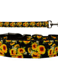 Pet Dog & Cat Nylon Collar or Leash, "Sunflowers"