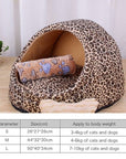 Pet Dog House Winter Warm Mat Breathable Cave Basket Soft Pet Sofa