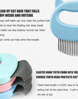 Pet Massage Brush Pet Grooming Massage Tool To Remove Loose Hairs