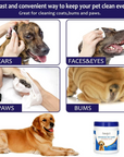 Pet Wipes with free cotton swabs