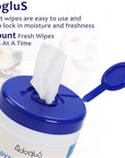 Pet Wipes with free cotton swabs