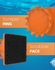 Flipper Pico 2-in-1 Magnetic Aquarium Cleaner Magnet
