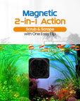Flipper Pico Black 2-in-1 Aquarium Magnet Cleaner