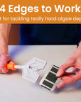Flipper Platinum Credit Card Aquarium Algae Scraper Stainless Steel Blades