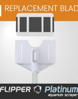 Flipper Platinum Credit Card Aquarium Algae Scraper Stainless Steel Blades