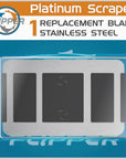 Flipper Platinum Credit Card Aquarium Algae Scraper Stainless Steel Blades