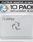 Flipper Platinum Algae Scraper Replacement Blades 10 Pack
