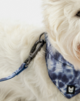 Poplin Dog Leash - Blue Tie Dye