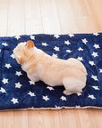 Portable Pet Dog Bed Blankets Washable Puppy Blanket Pad Winter Warm