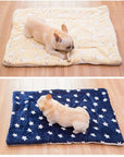 Portable Pet Dog Bed Blankets Washable Puppy Blanket Pad Winter Warm