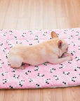 Portable Pet Dog Bed Blankets Washable Puppy Blanket Pad Winter Warm