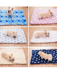 Portable Pet Dog Bed Blankets Washable Puppy Blanket Pad Winter Warm