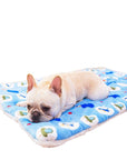 Portable Pet Dog Bed Blankets Washable Puppy Blanket Pad Winter Warm