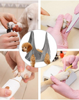 Portable Pet Dog Cat Grooming Hanging Hammock Harness Breathable Groom