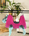 Portable Pet Dog Cat Grooming Hanging Hammock Harness Breathable Groom