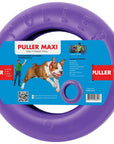 Puller Outdoor Dog Ring Toys   Dog Fetch Toy & Tug of War Dog Toy for