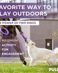 Puller Outdoor Dog Ring Toys   Dog Fetch Toy & Tug of War Dog Toy for