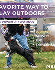 Puller Outdoor Dog Ring Toys   Dog Fetch Toy & Tug of War Dog Toy for