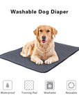 Reusable Pet Diaper Mat for Dogs Training Pee Pads Washable Dog Bed