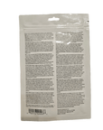 The Seachem - Catappa Leaves - 12 Pack comes in a white packet adorned with text in various languages, likely providing details about the product and instructions for use of natural botanicals. At the bottom of the packet, you will find a barcode, while the top is designed with a cut-out suitable for hanging on a display rack.