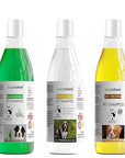 Shampoo for All Dogs 330ml Pack 3 (Tick&Flea+ShortCoat+LongCoat)