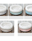 Soft Pet Bed Dog Cat House Puppy Kennel Winter Warm Nest Sofa Cushion