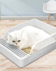 Spacious 20-Inch Open Cat Litter Box