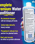 TankFirst Complete Aquarium Water Conditioner - Fish Water Conditioner, Instantly Removes Chlorine, Chloramines, and detoxifies Ammonia from Fish Tank