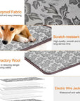 Thermal Heating Waterproof Bed Pad for Pets with Adjustable